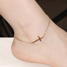 Load image into Gallery viewer, 18KGP Stainless Steel Anklet Bracelet for Women Heart Star Bracelet
