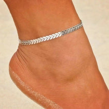 Load image into Gallery viewer, 18KGP Stainless Steel Anklet Bracelet for Women Heart Star Bracelet