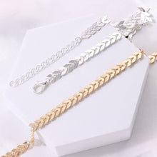 Load image into Gallery viewer, 18KGP Stainless Steel Anklet Bracelet for Women Heart Star Bracelet