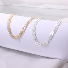 Load image into Gallery viewer, 18KGP Stainless Steel Anklet Bracelet for Women Heart Star Bracelet