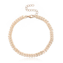 Load image into Gallery viewer, 18KGP Stainless Steel Anklet Bracelet for Women Heart Star Bracelet