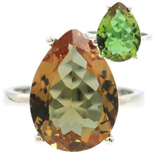 Load image into Gallery viewer, 18x13mm Zultanite Gemstone Silver Rings for Women Created Color - Sophornlilly