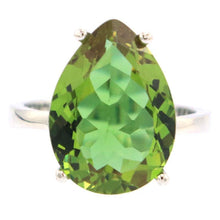 Load image into Gallery viewer, 18x13mm Zultanite Gemstone Silver Rings for Women Created Color - Sophornlilly