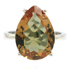 Load image into Gallery viewer, 18x13mm Zultanite Gemstone Silver Rings for Women Created Color - Sophornlilly