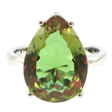 Load image into Gallery viewer, 18x13mm Zultanite Gemstone Silver Rings for Women Created Color - Sophornlilly