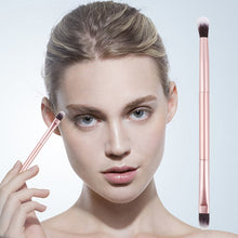 Load image into Gallery viewer, 1pcs Double-ended Makeup Brush Nose Shadow Eyeshadow Blush Highlighter