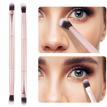 Load image into Gallery viewer, 1pcs Double-ended Makeup Brush Nose Shadow Eyeshadow Blush Highlighter