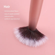 Load image into Gallery viewer, 1pcs Double-ended Makeup Brush Nose Shadow Eyeshadow Blush Highlighter
