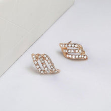 Load image into Gallery viewer, 1Pair Irregular Fashion Stud Earrings Alloy Rhinestone Combination - Sophornlilly