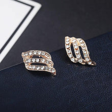 Load image into Gallery viewer, 1Pair Irregular Fashion Stud Earrings Alloy Rhinestone Combination - Sophornlilly