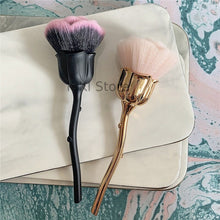 Load image into Gallery viewer, Rose Makeup Brush Soft Brush