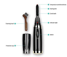 Load image into Gallery viewer, 1Pcs Mini Electric Heated Eyelash Curler Long Lasting Lash Lifting - Sophornlilly