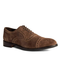 Load image into Gallery viewer, Ford Quarter Brogue Oxford Suede