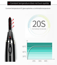 Load image into Gallery viewer, 1pc 6 Colors Electric Eyelash Curler Electric Heating Eyelash Clip - Sophornlilly