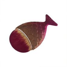 Load image into Gallery viewer, Blush Brush Mermaid Shape Professional Face Makeup