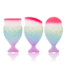 Load image into Gallery viewer, Blush Brush Mermaid Shape Professional Face Makeup