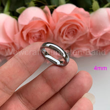 Load image into Gallery viewer, 2/4/6/8mm Tungsten Carbide Rings for Women Men Wedding Engagement