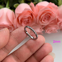 Load image into Gallery viewer, 2/4/6/8mm Tungsten Carbide Rings for Women Men Wedding Engagement
