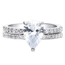 Load image into Gallery viewer, 2 In 1 Fashion Women Artificial Gemston Ring Set Wedding Engagement