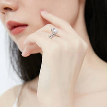 Load image into Gallery viewer, 2 In 1 Fashion Women Artificial Gemston Ring Set Wedding Engagement