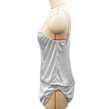 Load image into Gallery viewer, 2 PCS Womens Sleepwear Satin Pajama Cami Set Silk Solid Nightwear