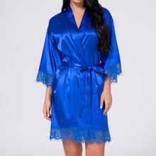 Load image into Gallery viewer, 2 Pieces Set Women White Lace Elegant Nightgowns Nightdress Sleepwear