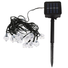 Load image into Gallery viewer, 20 LEDs Romantic Diamond LED Strip Solar Powered