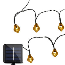 Load image into Gallery viewer, 20 LEDs Romantic Diamond LED Strip Solar Powered