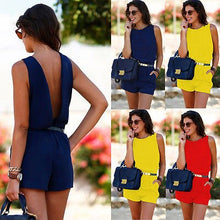 Load image into Gallery viewer, Sexy Romper Short Sleeve Round Neck