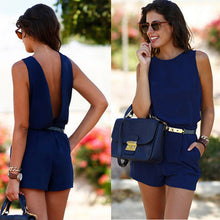 Load image into Gallery viewer, Sexy Romper Short Sleeve Round Neck