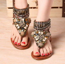 Load image into Gallery viewer, Bohemian Beading Crystal Wedges