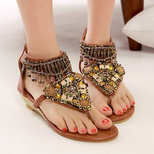 Bohemian Beading Crystal Wedges