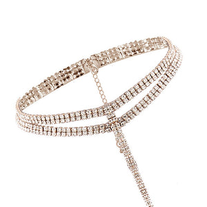 NEW  Selling Rhinestone Choker Crystal Gem Luxury Chokers Collar