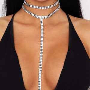 NEW  Selling Rhinestone Choker Crystal Gem Luxury Chokers Collar