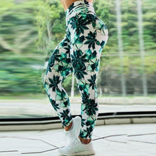 Load image into Gallery viewer, 3D Flowers fitness legings sexy high quality