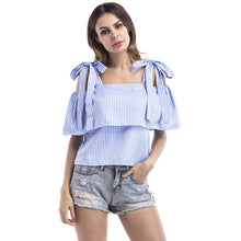 Load image into Gallery viewer, Summer Fashion New Blouse Short sleeve Shirt