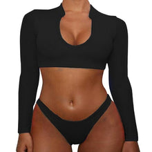 Load image into Gallery viewer, Summer Sexy Letter Solid Patchwork Underwear Women Set Women