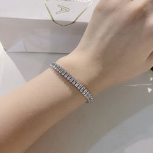 Load image into Gallery viewer, Hot selling full Zircon bracelet for women White Gold color