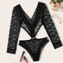 Load image into Gallery viewer, Lingerie Panties And Bra Set Underwear Set One piece Underwear