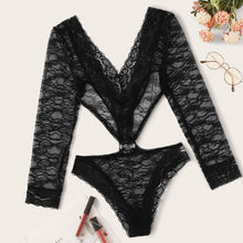Load image into Gallery viewer, Lingerie Panties And Bra Set Underwear Set One piece Underwear