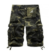 Load image into Gallery viewer, Military Camo Cargo Shorts Summer Fashion Camouflage Multi Pocket