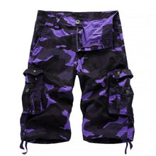 Load image into Gallery viewer, Military Camo Cargo Shorts Summer Fashion Camouflage Multi Pocket