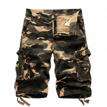 Load image into Gallery viewer, Military Camo Cargo Shorts Summer Fashion Camouflage Multi Pocket