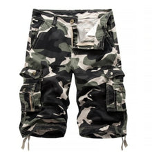 Load image into Gallery viewer, Military Camo Cargo Shorts Summer Fashion Camouflage Multi Pocket