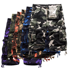 Load image into Gallery viewer, Military Camo Cargo Shorts Summer Fashion Camouflage Multi Pocket