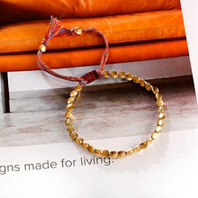 Load image into Gallery viewer, New Boho Ethnic Irregular Gold Beads Bracelet Men Tribe Gypsy - Sophornlilly