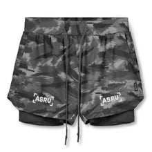 Load image into Gallery viewer, New Double deck Running Shorts Men  Fitness Workout Bermuda
