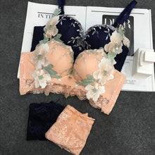Load image into Gallery viewer, New High Quality Women Underwear Set And B Cup Bra Panty Set