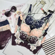 Load image into Gallery viewer, New High Quality Women Underwear Set And B Cup Bra Panty Set