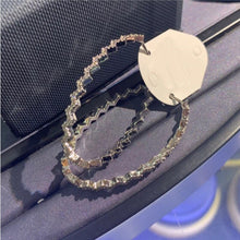 Load image into Gallery viewer, New High quality Ladies Earrings Serrated Luxury Brand Hoop